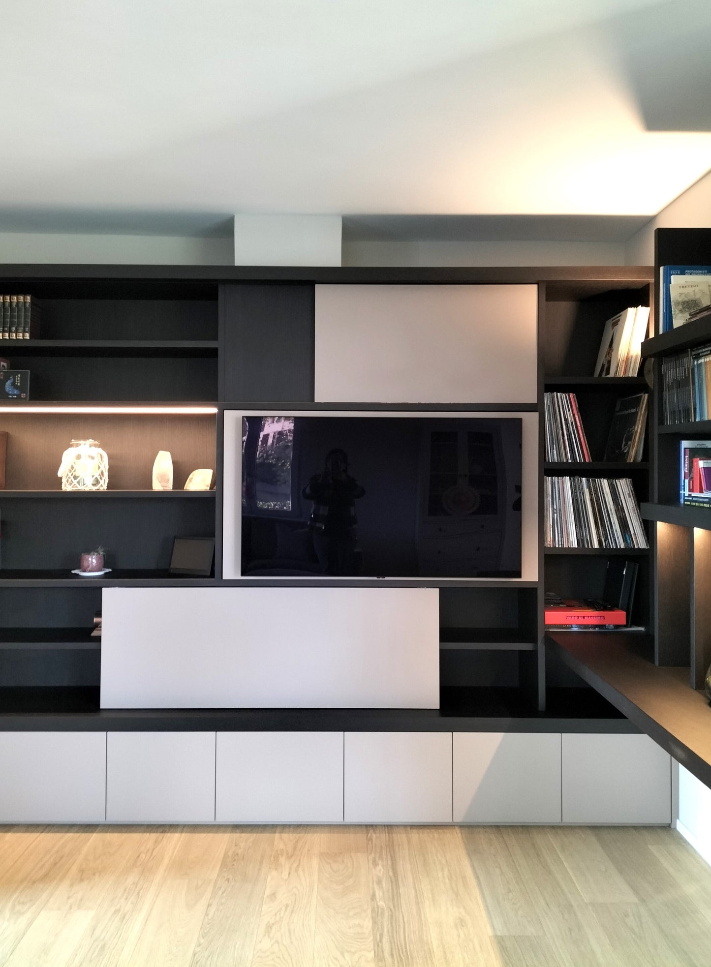 Parete attrezzata - libreria