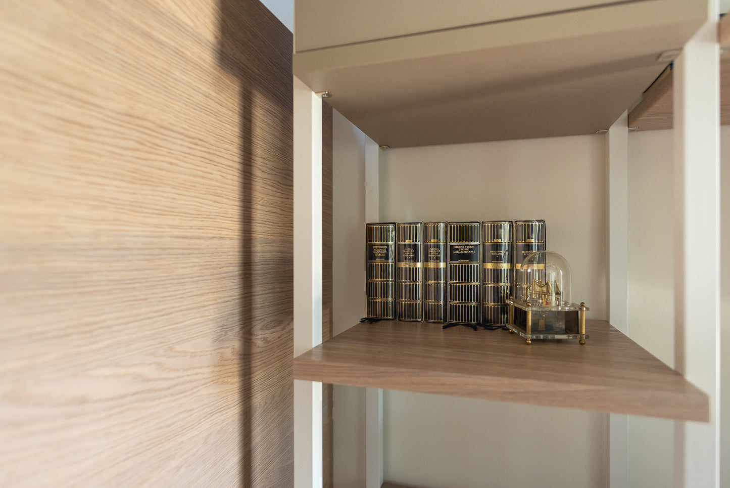 Ingresso Open Space - Scala in Rovere Naturale