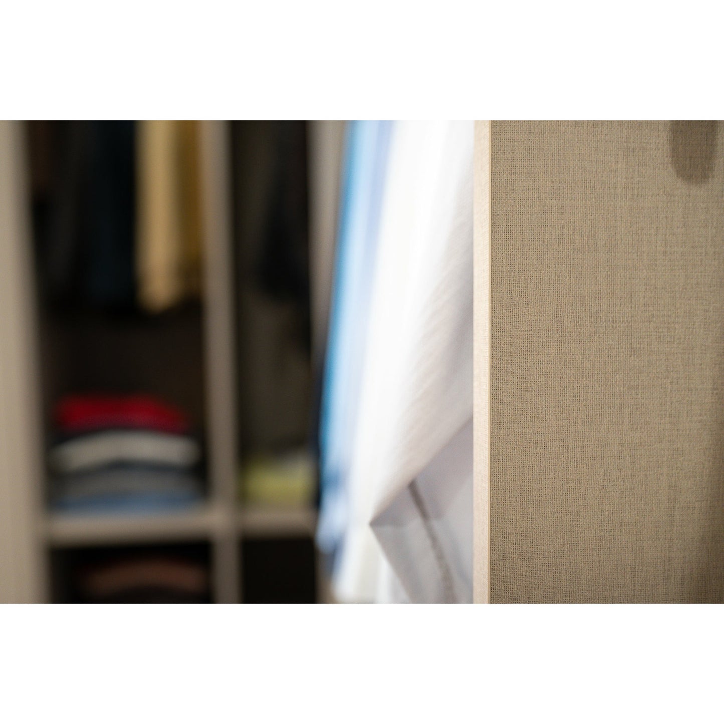 Cabina Armadio - Decorativo Tessuto Beige